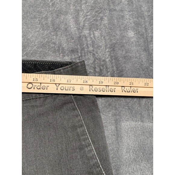 Volcom Vmonty Pants Mens 36x32 Gray Straight Leg Classic Preppy Logo Flaw - Picture 12 of 16